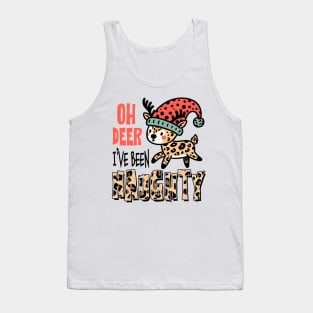 oh deer I've been naughty Tank Top